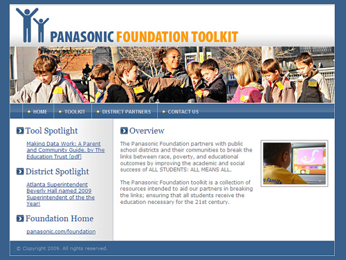 Panasonic Foundation Toolkit