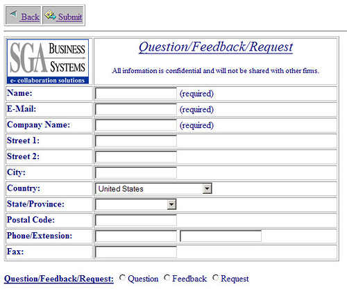 Original Submission Form